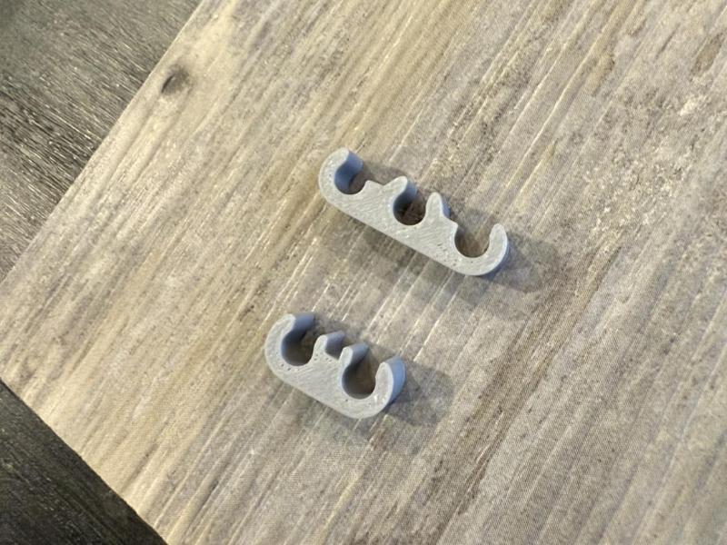 PTFE & Cable Clips, 2x3x