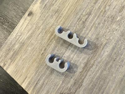 PTFE & Cable Clips, 2x3x