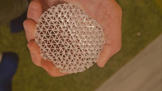 TPU test - benchmark HONEY + Archimedean ribbon 