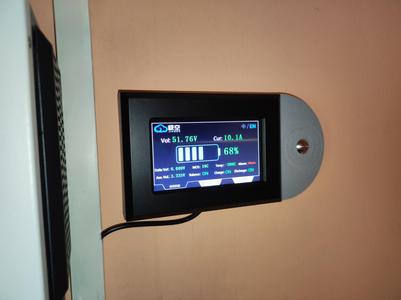 4.3 inch JKBMS touchscreen display wall mount