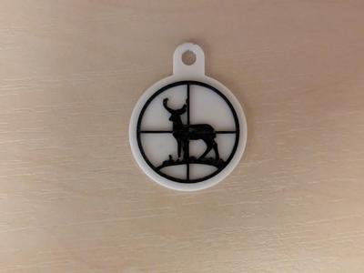 Deer - keychain