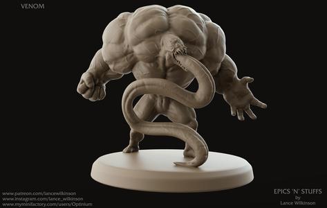 Marvel Spiderman Venom Miniature