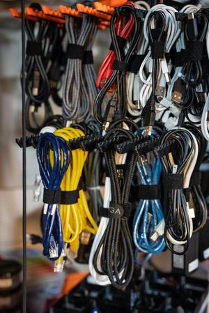 Cable Hangers for "ProductiveSusan"