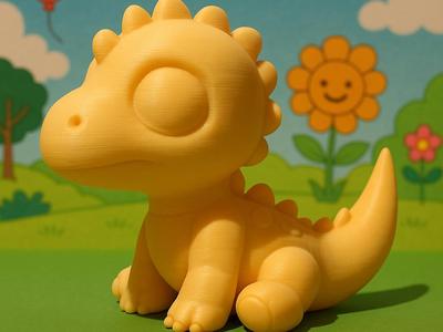 Minimalist Dinosaur Sculpture