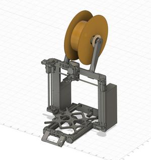 3KG SPOOL HOLDER - PRUSA MK3-MK4S