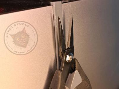 3D-printed Tool Holder for enclosed Bambu Printer