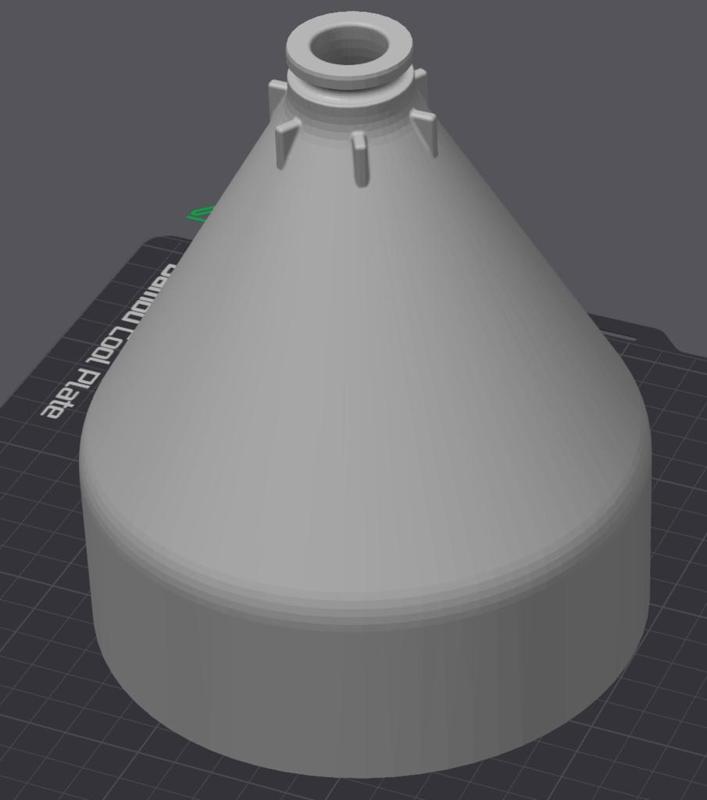 Nissan radiator / coolant funnel