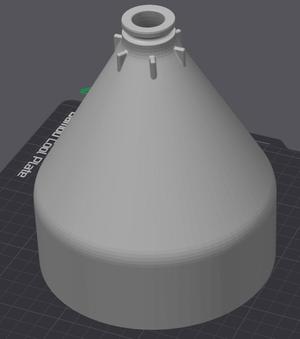 Nissan radiator / coolant funnel