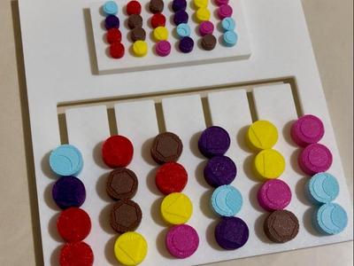 Colour Sorting Game Puzzle