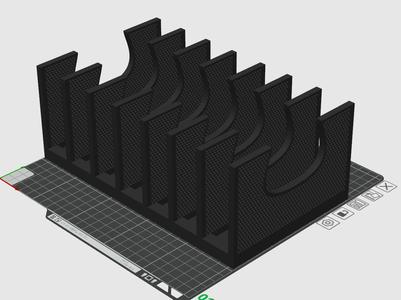 Honeycomb Kitchen Pan Rack