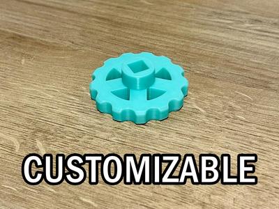Water faucet knob - Customizable