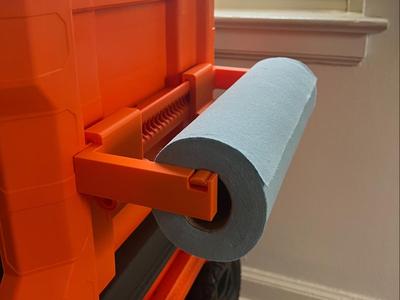 Print-in-Place Klein Modbox Rail Paper Towel Hold