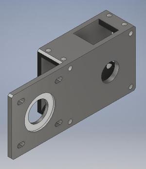 Transmisión sincrónica motor nema 23 CNC