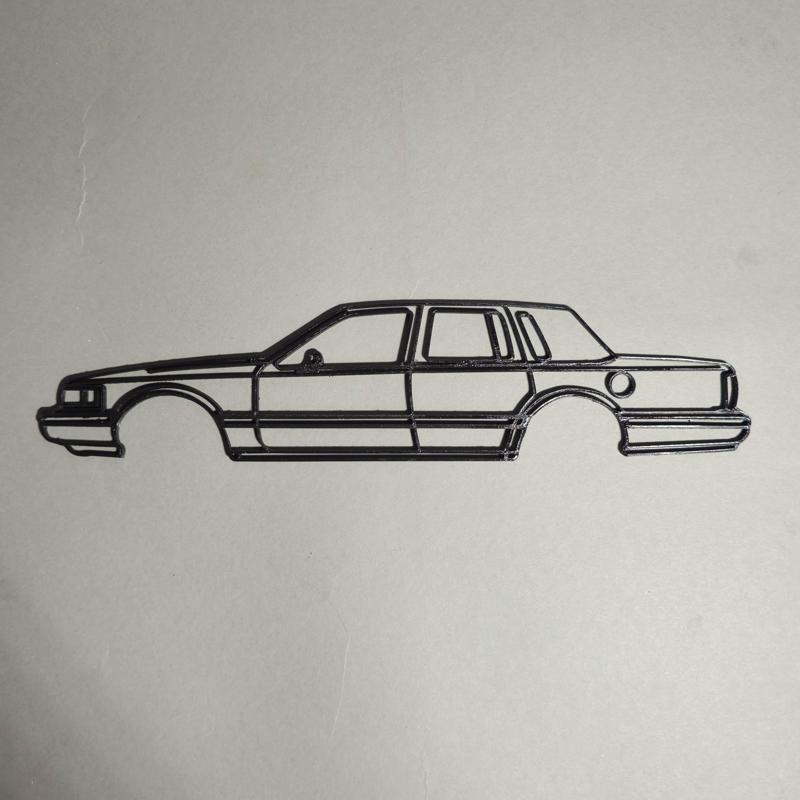 lincoln town car 1991 lineart