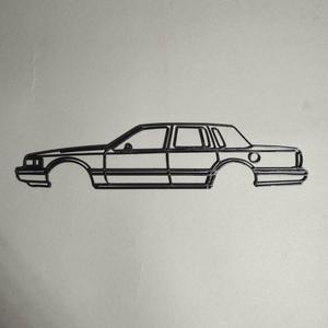 lincoln town car 1991 lineart