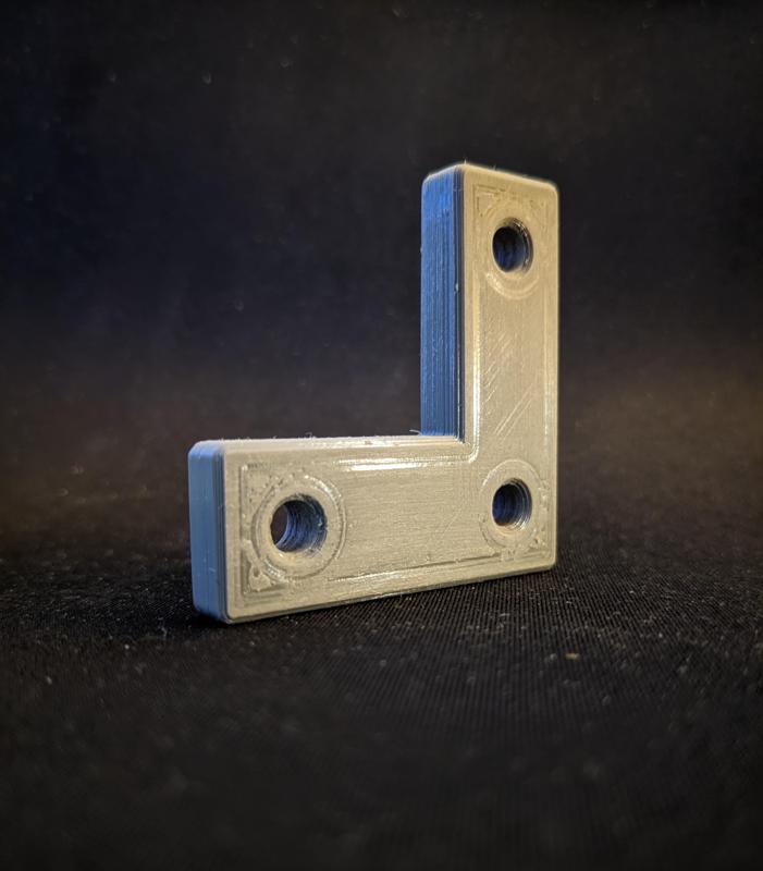 Flat Angle L Bracket with Holes