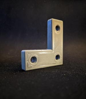 Flat Angle L Bracket with Holes