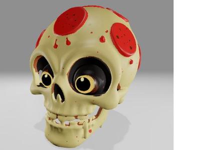 Pizza Skull