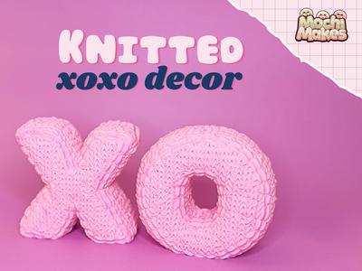 Knitted XO Decor 