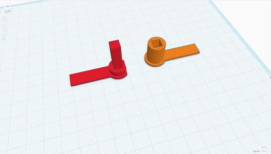 SlideRight Door Hinge