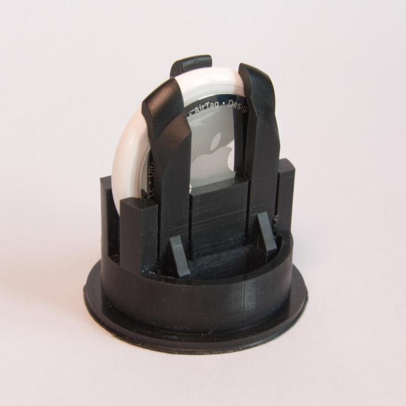 AirTag & Moto Tag mount for MTB Fork Bike Steering Tube 31.9mm