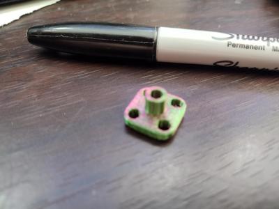 bracket for 3mm dowel