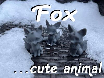 Cute Foxes, Fox two tails
