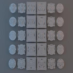 Necro Battle Area - Center pieces 