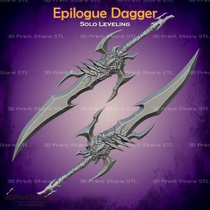 Epilogue Dagger Cosplay Solo Leveling - STL File