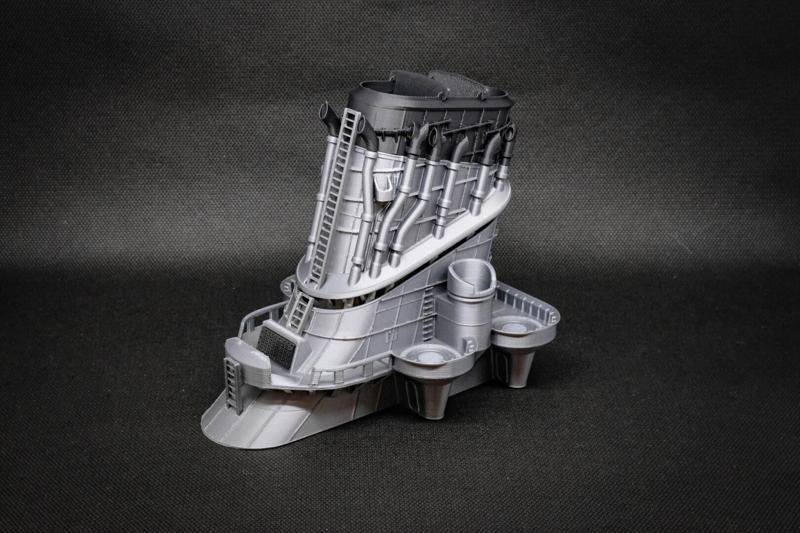 IJN Yamato Funnel Desk Organizer