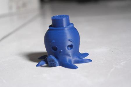 Cute Octopus Says Hello With A Top Hat