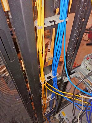 Rack Network Cable Holder