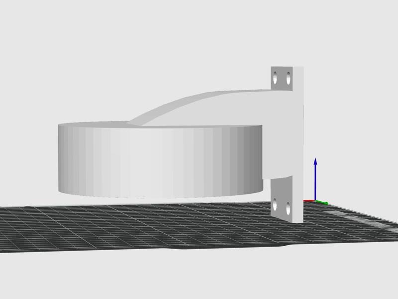 Hikvision 125 mm dome bracket