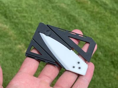 Folding Card Knife - Fits in your wallet!