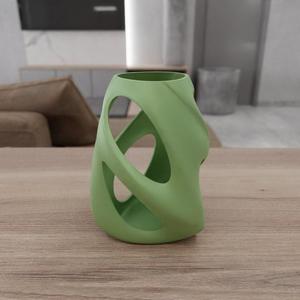 3D Modern Wireframe Vase for Flowers Gifts for Her with 3D Stl Files & Home Decor, 3D Printing, Ready to Print, 3D Printed Decor, 3D Print