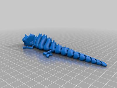 Articulated Jacksons Chameleon