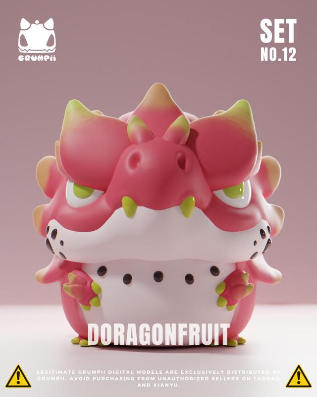 Grumpii 3D Printable Art Toy - Chubbii Series - Set 12