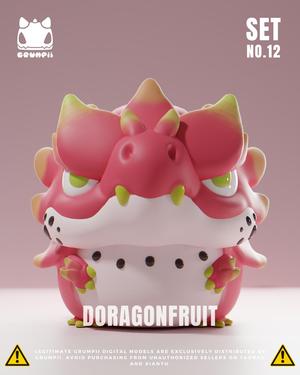 Grumpii 3D Printable Art Toy - Chubbii Series - Set 12