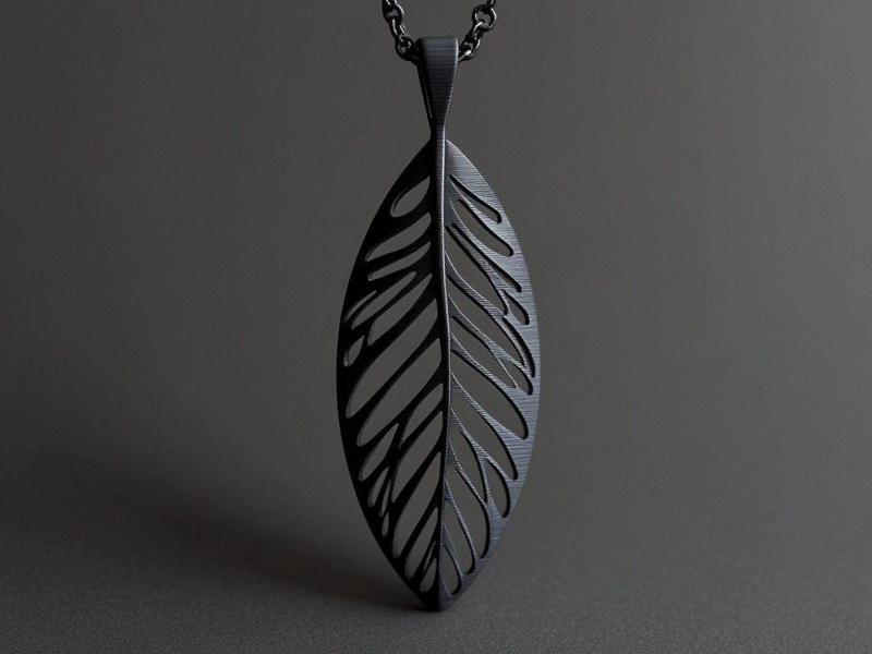 Ethereal Leaf Pendant