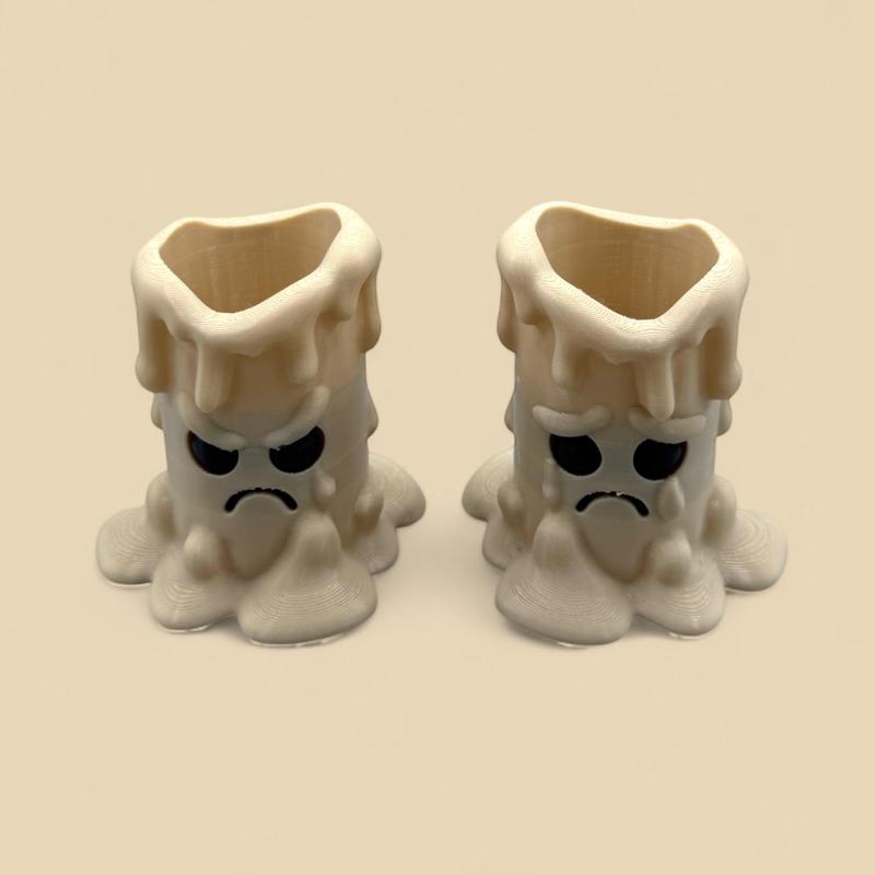 Melting Mood Candle Duo - Sad & Angry Tea Light Holders