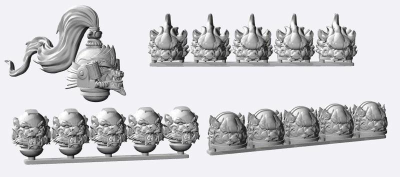 printable space warriors ancient chinese set