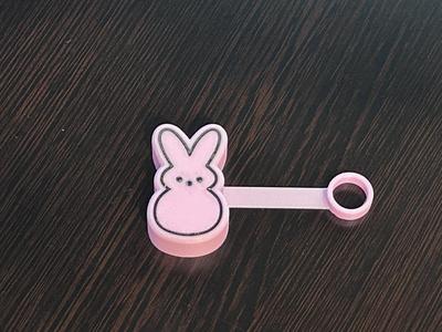 Marshmallow Peeps Stanley Straw Cap