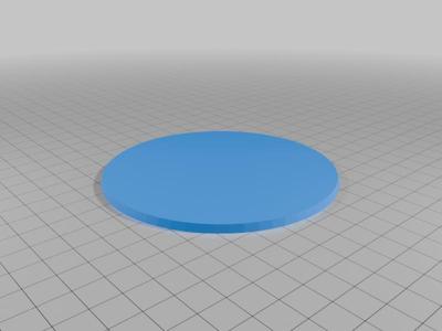 WARGAME ROUND BASE 100 mm