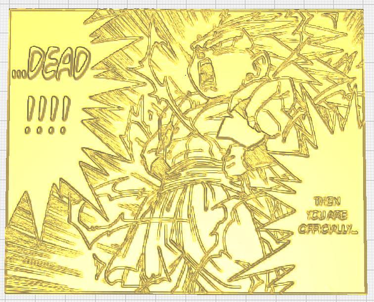 Dragon Ball Lithophanes set 5