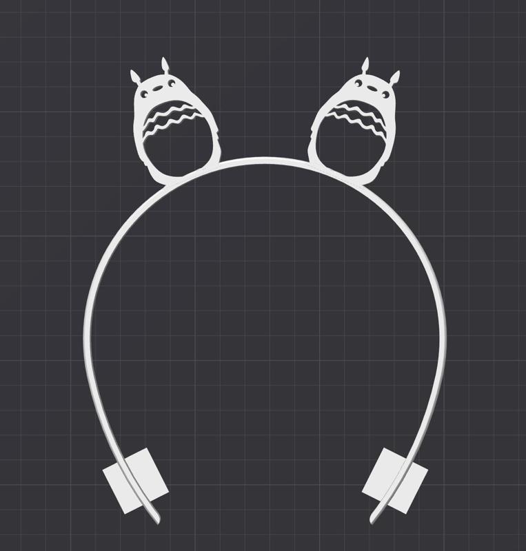 Totoro hair band