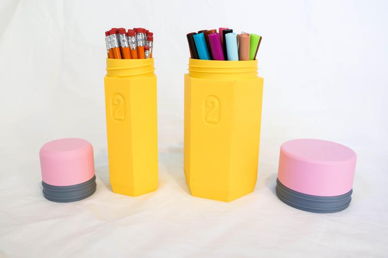 Pencil Container Desk Organizer