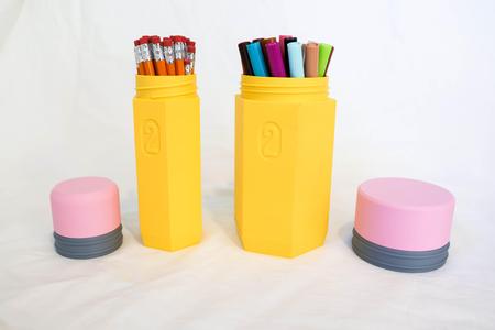 Pencil Container Desk Organizer