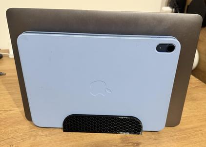 Laptop stand for MacBook Air M1 + iPad 10th with smart cover (case)