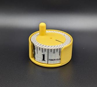 Soft Tape Measure Spool - Print in Place