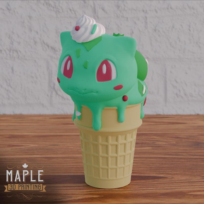 Ice Cream Bulbasaur - Pokemon